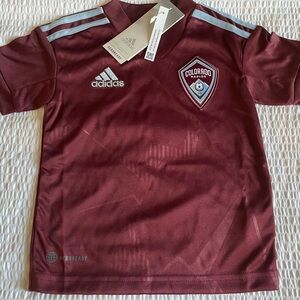 Colorado Rapids Adidas MLS Toddler Jersey Retails For $50